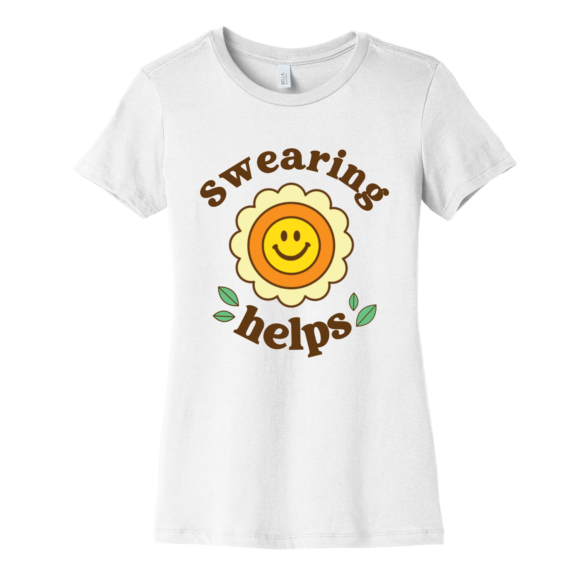 Swearing Helps Women's Cotton Tee